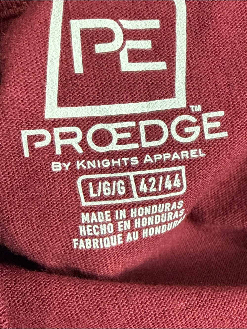 Pro Edge By Knights Apparel Men’s Maroon Texas A&M Wrecking Crew Tee Size L NEW - Picture 8 of 9